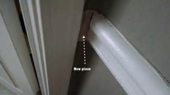 When it comes into a corner it looks alot like the lines of air being displaced by the jet. Inside corners with chair rail molding - DoItYourself.com ...