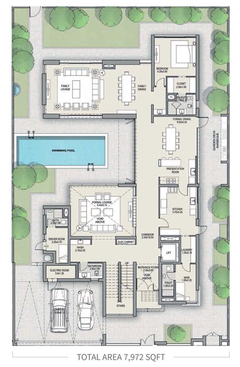 District One Villas At Mbr City Dubai Waterfront Homes Floor Plan