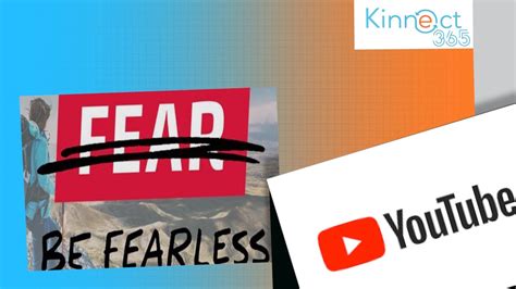 Kinnect 365 Daily Devotional Be Fearless Youtube