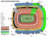 Razorback Stadium Seating Chart | Razorback Stadium | Fayetteville ...