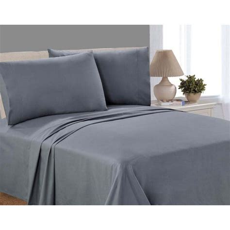 Mainstays 100 Cotton Percale 200 Thread Count Sheet Set Queen