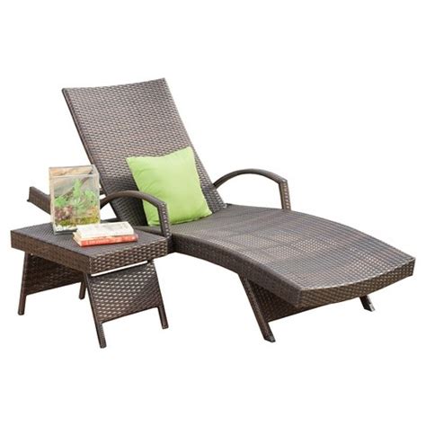 High to low nearest first. Salem 2 Piece Wicker Adjustable Chaise Lounge With Arms ...