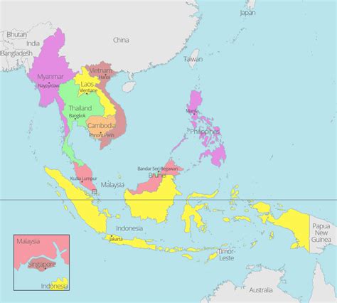 Elgritosagrado11 25 Best Asean Countries Map