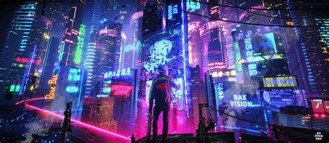 Neon City Cyberpunk Wallpapers Top Free Neon City Cyberpunk