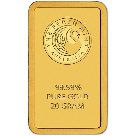 This 20 gram gold bar from the mint is a great choice for new buyers and it is also an original and thoughtful gift idea. 20 gram Gold Bar - Perth Mint - 99.99 Fine in Assay | eBay