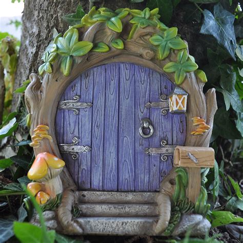 Fairy Door Purple Forest