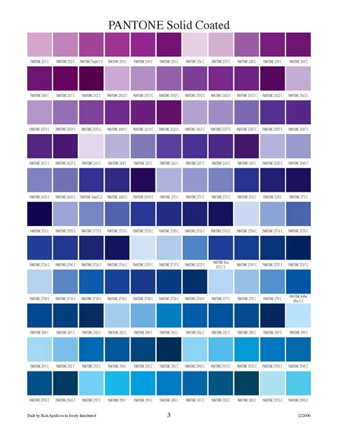 Pantone Color Chips In Various Hues From Pale Lilac To Deep Navy See If You Can Identify Your