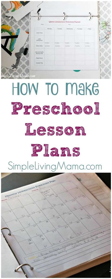 'garden design can mean anything that's to do with your outdoor space' tabi goes on to explain. How To Make Preschool Lesson Plans - Simple Living Mama