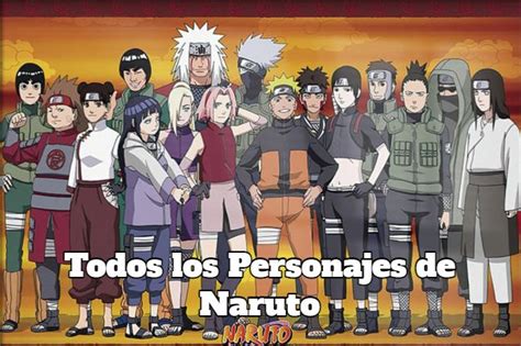 Estos Son Todos Los Personajes De Naruto Frikinerd Tienda Friki Online