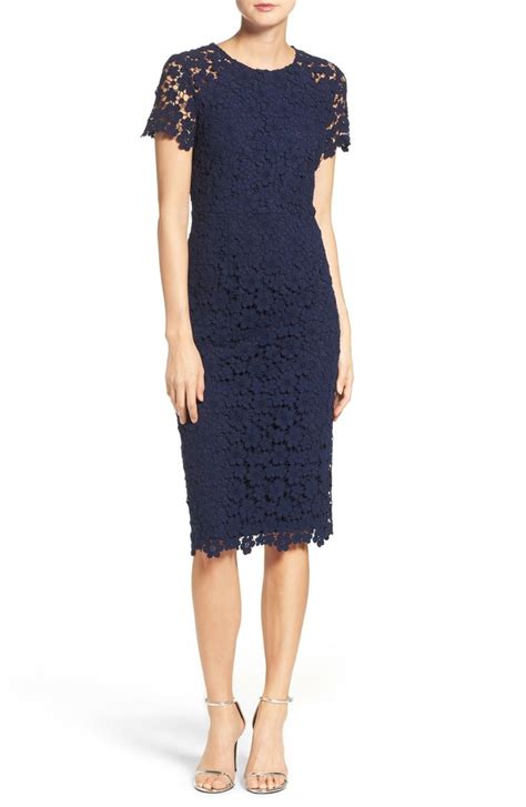 Lace Sheath Dresses On Trend For Spring Wedding Guest Season