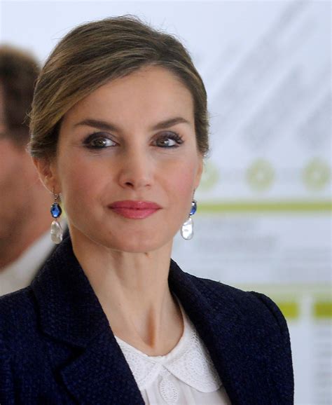 Queen Letizia Of Spain Looks Stunning In Pink Shirt Dress Along With
