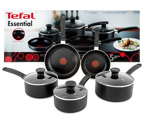 Tefal Essential Non Stick Piece Cookware Set Catch Co Nz