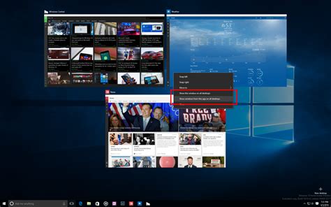 Pin Applications To Multiple Desktops In Windows 10 Super User