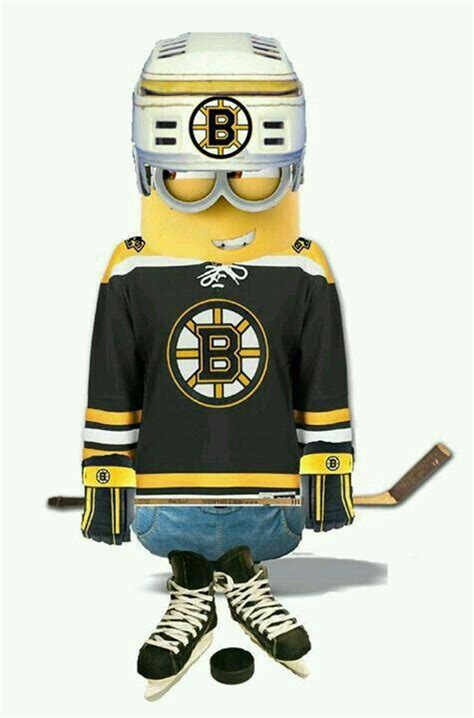 Bruins Minion Boston Bruins Boston Hockey Bruins