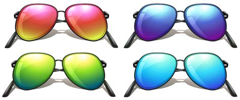 Coloured Sunglasses 296992 Vector Art At Vecteezy Vlr Eng Br