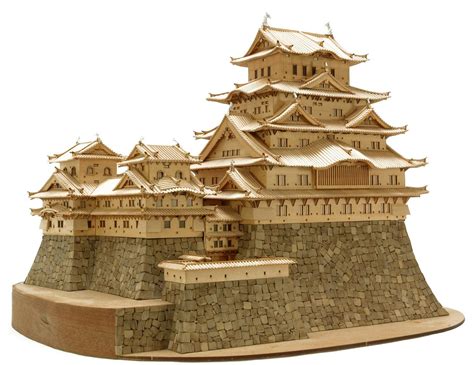 Model Castle Himeji Castle Architecture Model Model Kit Monument Valley Village Natural