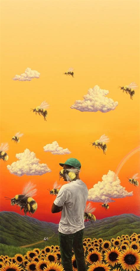 Couldnt Find A High Res Flower Boy Wallpaper So Heres An Iphone X One