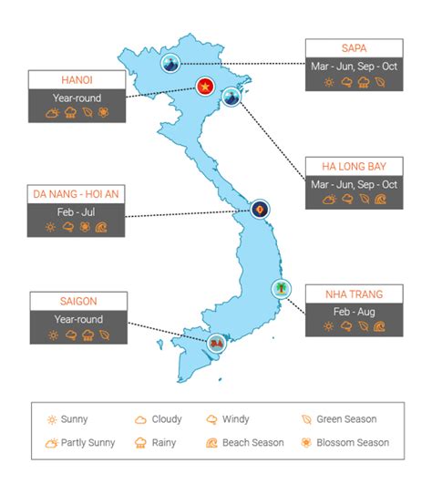 Vietnam Weather Map