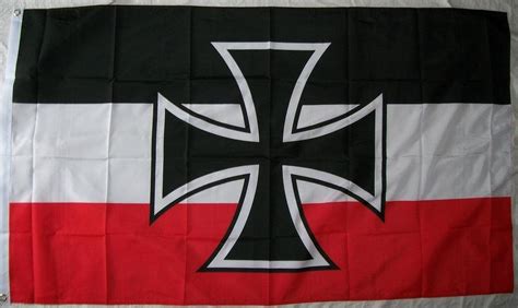 Tysklands flagga är tillverkad i eu av högkvalitativ marinpolyester. Fahne Kriegsmarine Marine 150 x 90cm - WW1 WW2 ...