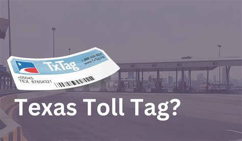 what is a texas toll tag