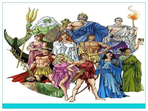 Greek Mythology Gods And Goddesses And Other Divinities