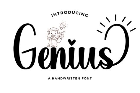 Genius Font By Rotterlabstudio · Creative Fabrica