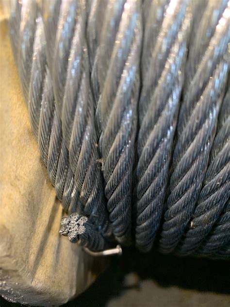 Galvanized Ungalvanized Steel Wire Rope 6x19iwrc 6mm Steel Cable 316