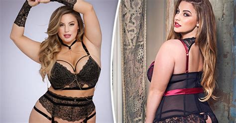 Plus Size Model Dubbed The New Ashley Graham Sizzles In Sexy Lingerie Shoot Daily Star