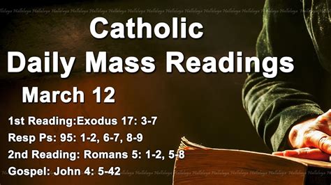 Catholic Reading For Today I Sunday March I Catholic Daily Mass