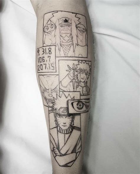 I Really Like How This Is Pieced Together Tatuagem Do Naruto