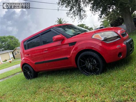 Welcome to the official kia facebook community, where we highlight all. 2010 Kia Soul Konig Oversteer Stock Stock | Custom Offsets