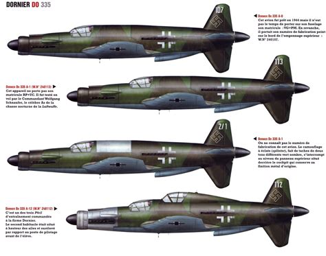 Dornier Do 335 Pfeil Aerei Della Seconda Guerra Mondiale Aircraft Of