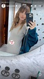 Pregnant Kaley Cuoco Shows Off Growing Baby Bump in Bathroom Selfie ...