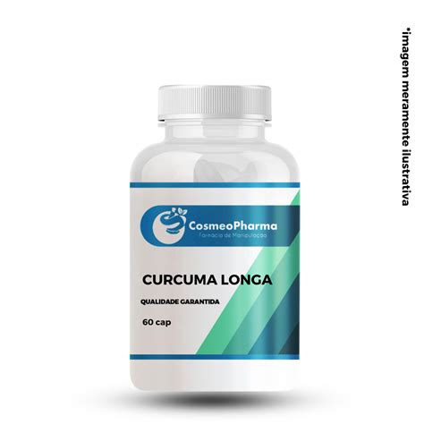 Curcuma Longa Mg C Psulas Cosmeopharma Farm Cia De Manipula O