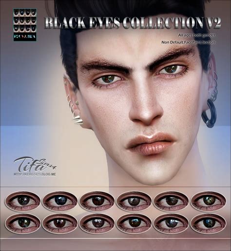 Black Eyes Collection V2 At Tifa Sims Sims 4 Updates