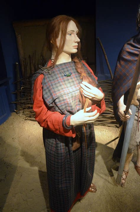 Museum Recreation Of Celtic Costume Of Przeworsk Culture 3rd Century