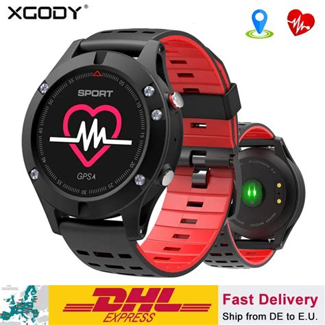 Xgody F5 Sport Smart Watch Heart Rate Monitor Outdoor Bluetooth Gps