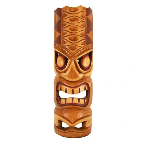 20 Classic Hawaiian Yellow Tiki Mask This High Quality Authentic Mask