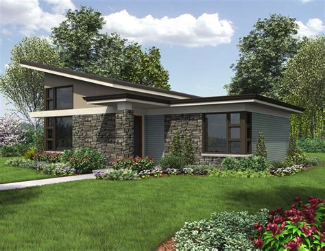 Small Modern Home Plans The House Designers