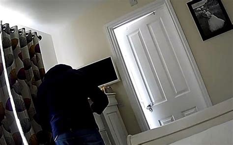 Man Caught On Spy Camera Rifling Through Neighbours Knickers And