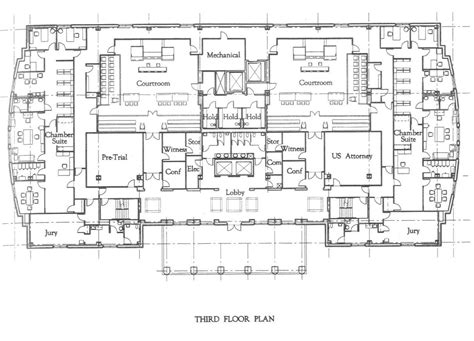 Pensacola Federal Courthouse Architecture Design Concept Elevation