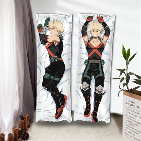 Buy Anime My Hero Academia Bakugo Katsuki Hugging Body Pillowcase Otaku Long Throw Pillow Cover