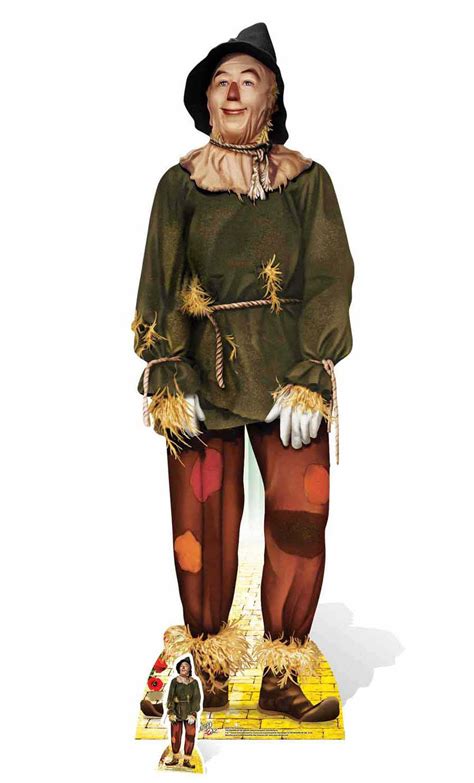 Scarecrow From The Wizard Of Oz Lifesize Cardboard Cutout Standee
