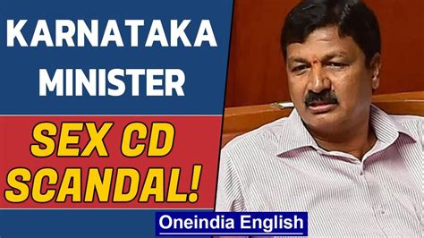 karnataka minister ramesh jarkiholi embroiled in sex cd scandal calls it fake oneindia news
