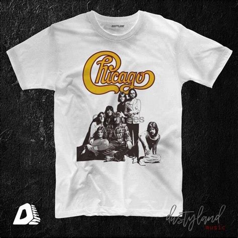 Band Chicago Vintage Photo Band T Shirt Lazada Ph