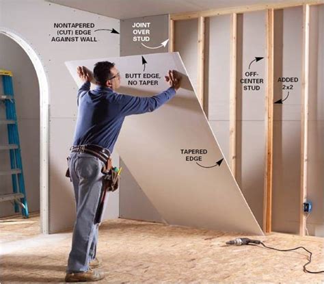 How To Build A Partition Wall In A Finished Room Builders Villa