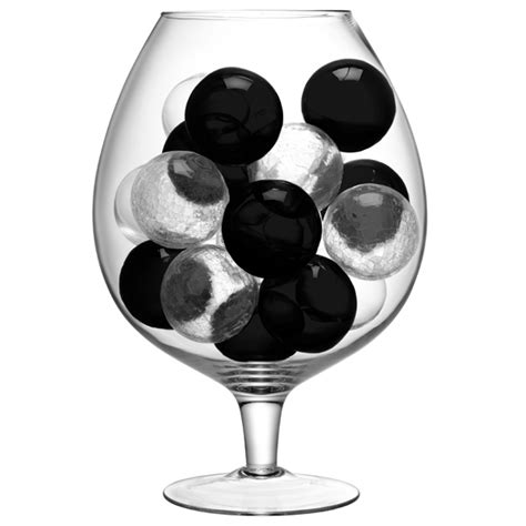 Lsa Glass Globes Crackle 10cm Drinkstuff