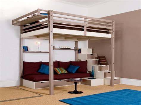 50 Bunk Bed With Sofa Underneath Baci Living Room