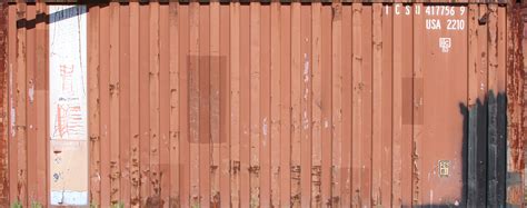 Shipping Container Texture Metal Shipping