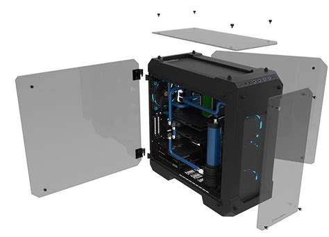 Thermaltake Announces Tempered Glass Full Tower Pc Case